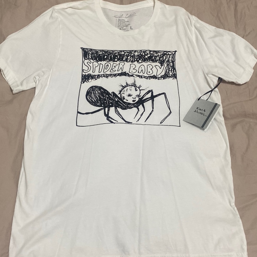 The end of music kurt cobain t shirt size L new